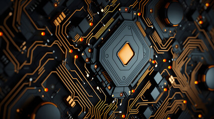 circuit board background