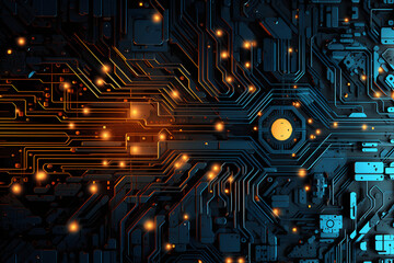 circuit board background