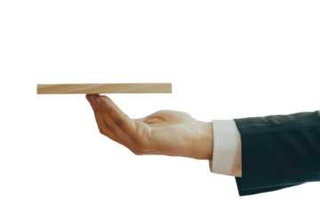 Business Balance Presentation Isolated On Transparent Background