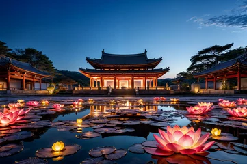 Photo sur Aluminium Pékin korea temple