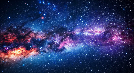 Universe nebula stars space