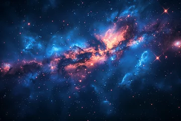 Fotobehang Universe nebula stars space © rouda100