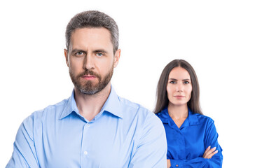 Business team success. Advertising for businesspeople success. Financial successful deal. businesspeople in suit. Business success isolated on white. Successful partnership. human resources manager