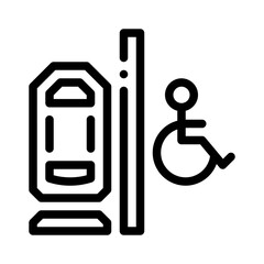 disability line icon