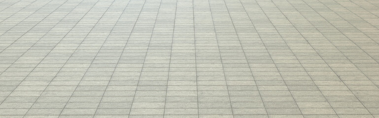 Perspective block pavement or herringbone brick tile floor walkway. Perspective concrete block...