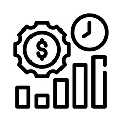 efficiency line icon