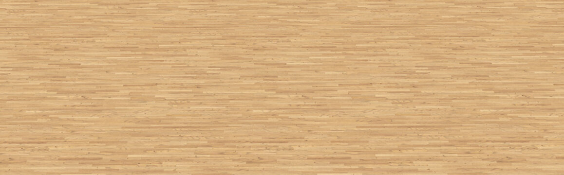 Wood floor perspective view with wooden texture. Oak wood floor or Grunge wood pattern. Empty floor in perspective view