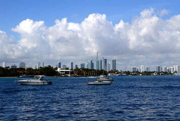 Skyline of Downtown Miami, Florida