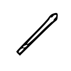 Obraz premium a black-and-white torch. Generative AI