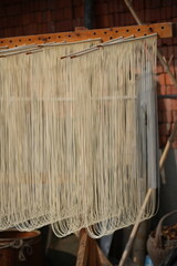 Chinese hand-pulled noodles, handmade noodles