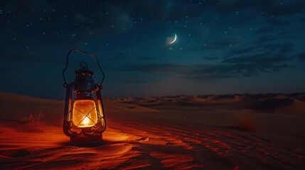 A Magical Night of Ramadan in the Arabian Desert