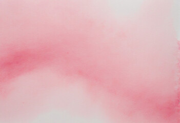 Fototapeta na wymiar Pink Watercolor Gradient Paper Texture