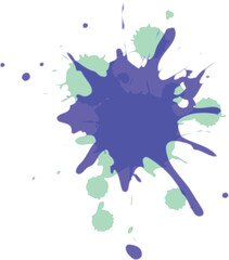  Blue green watercolor Colors paint stains vector backgrounds