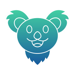 Koala Flat Gradient Style