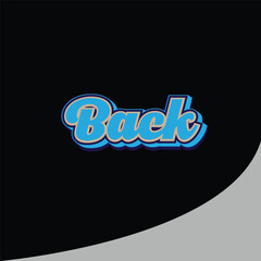 back Text-Style-Effect