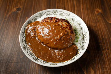 ハンバーグカレー