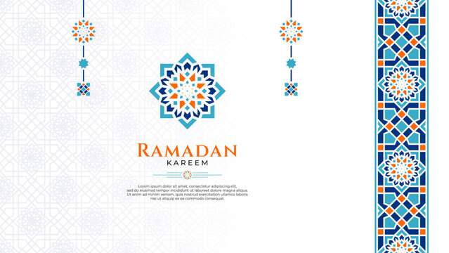 Oriental Greeting Design for Culture or Islamic Theme, Specially for Ramadan or Eid Mubarak