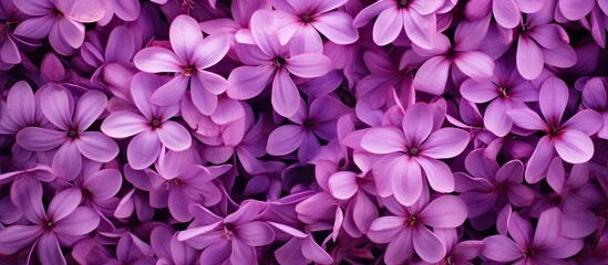 Vibrant Purple Blooms in Mesmerizing Close-ups for Stunning Floral Wallpapers Collection