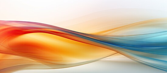 Vibrant Abstract Background with Fluid and Colorful Lines for Creative Design Projects