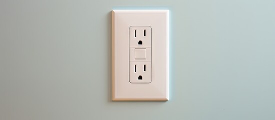 Illuminate Your Space - Modern Light Switch Fixture on Textured Wall