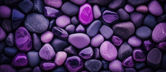 Obraz na płótnie Canvas Majestic Purple Rocks Formations Creating Mesmerizing Wallpapers