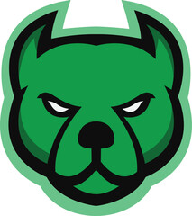 Dog Logo design, Dog sport logo vector , Dog head illustration vector drawing, Mascot Brave Dog Logo design any kind of graphic work, using the concept of a Dog's head, Esport game logo icon