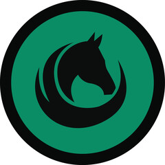 horse Logo design, horse sport logo vector , horse head illustration vector drawing, Mascot Brave horse Logo design any kind of graphic work, using the concept of a horse's head, Esport game logo icon