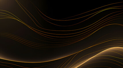 Abstract lines, curved wavy lines