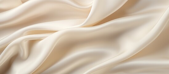 Ethereal White Silk: Serene Fabric with Delicate Texture for Fashion and Design Projects