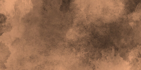 brown or orange Flame cloud on black background, Abstract Background Texture Pattern with brown color, Heavily Mixed Wall Art paper texture, rustic dark wood with stains.