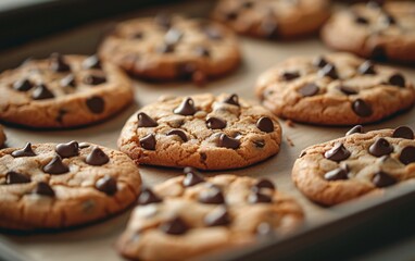 Chocolate Chip Cookie Delight A Sweet Treat for National Chocolate Chip Day Generative AI