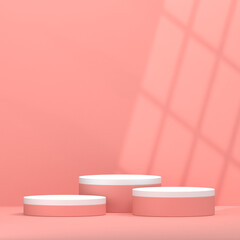 podium 3D Illustration Icon Pack Element