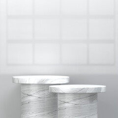 podium 3D Illustration Icon Pack Element