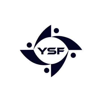 YSF Flat accounting logo design on white background. YSF creative initials Growth graph letter logo concept. YSF business finance logo design. YSF logo, YSF icon, YSF letter, YSF flat, YSFmonogram, YS