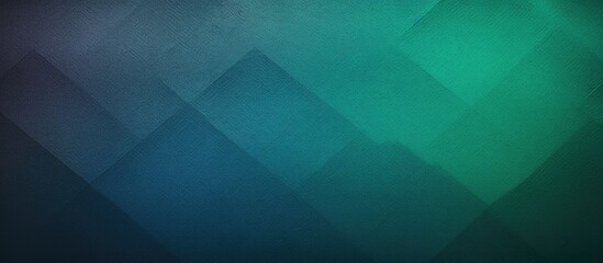 Vibrant Green and Blue Abstract Design - Modern Artistic Background Inspiration