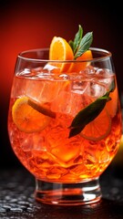 Citrus Harmony: An Orange Cocktail’s Vibrant Allure.