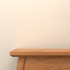 podium 3D Illustration Icon Pack Element