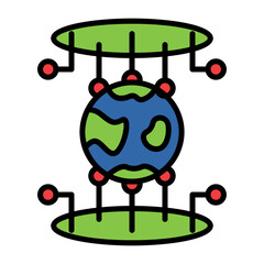 VR Glasses Filled Style