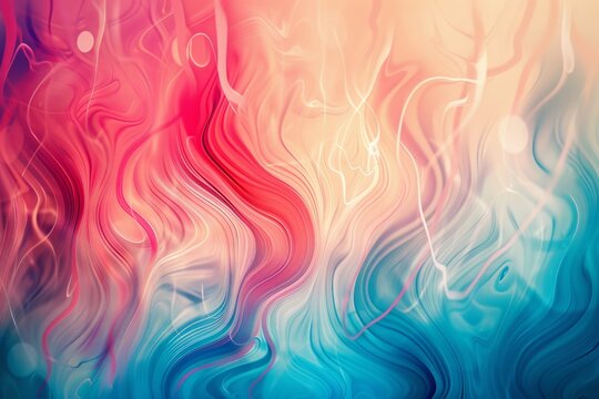 abstract background for Move More Month - Powered by Adobe