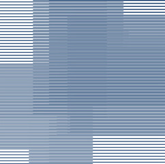Horizontal lines are collected in groups and overlap each other. They create texture.