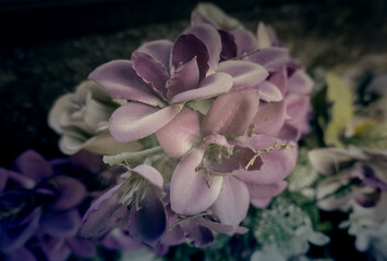 Vintage flower bouquet - 752809134