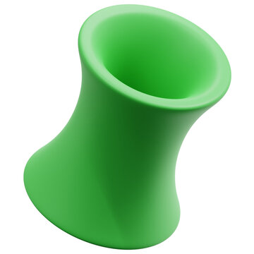 hyperboloid 3d render icon illustration