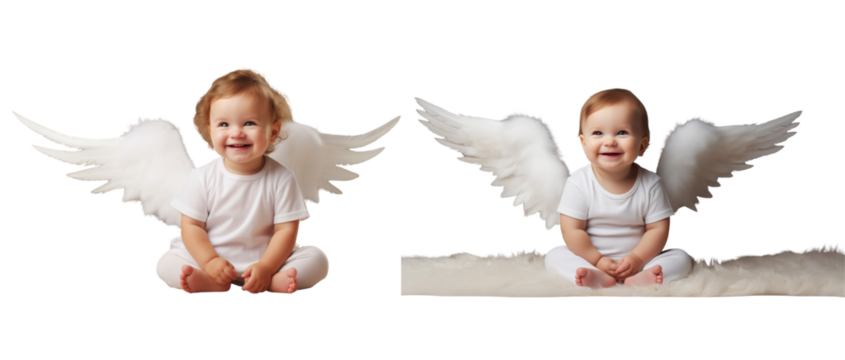 angel with wings - Powered by Adobe