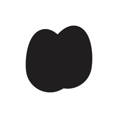 Set of vector icons Silhouettes of food, fruit, vegetables, honey, meat, drinks, bread, eggs, pudding, isolated on white background vector Silhouettes