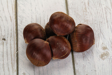 Tasty delicous brown natural Chestnut