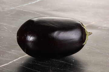 Ripe tasty natural organic eggplant