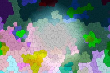 ABSTRACT BACKGROUND PATTERN DIMENSION TRENDY COLORFUL GEOMETRY DISTORTED EFFECT GRAPHIC TEXTURE. PERSPECTIVE SCIENCE ILLUSTRATION PRESENTATION DESIGN.