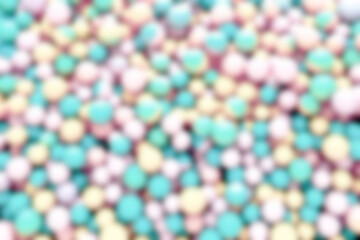 ABSTRACT BLURRED BACKGROUND ILLUSTRATION. Pastel mini balls background. Creative art multicolor for pattern wallpaper graphic banner design.