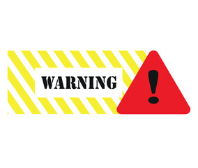 Caution and danger tapes. Warning tape. Black, red, yellow, white and yellow stripes. Vector illustration icon