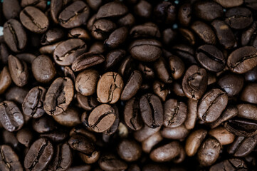 coffee beans background